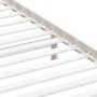 Estructura de cama individual de madera maciza blanco 90x190 cm de , Camas y somieres - Ref: Foro24-3100555, Precio: 93,67 €,...