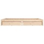 Estructura de cama con cajones 120x190 cm de , Camas y somieres - Ref: Foro24-3103493, Precio: 204,39 €, Descuento: %