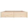 Estructura de cama con cajones 120x190 cm de , Camas y somieres - Ref: Foro24-3103493, Precio: 204,39 €, Descuento: %