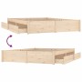 Estructura de cama con cajones 120x190 cm de , Camas y somieres - Ref: Foro24-3103493, Precio: 204,39 €, Descuento: %
