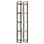 Estantería de 5 niveles madera maciza mango 40x30x180 cm en Librerías y estanterías | Comprar online en Foru.es