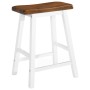 Set de mesa y taburete de bar 3 piezas madera maciza de vidaXL, muebles para cocinas y comedores - Ref: Foro24-245547, Precio...