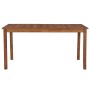 Mesa de jardín madera maciza de acacia 150x90x74 cm de vidaXL, Mesas de jardín - Ref: Foro24-44105, Precio: 177,27 €, Descuen...