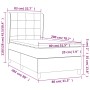 Cama box spring con colchón terciopelo rosa 80x200 cm de , Camas y somieres - Ref: Foro24-3129182, Precio: 336,11 €, Descuent...