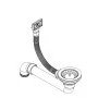 Fregadero de cocina de granito con un seno gris de vidaXL, Fregaderos - Ref: Foro24-142953, Precio: 144,00 €, Descuento: %