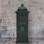 Green Stainless Vintage Style Aluminum Column Mailbox by vidaXL, mailboxes - Ref: Foro24-43890, Price: 278,18 €, Discount: %
