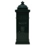 Buzón de columna de aluminio estilo vintage inoxidable verde de vidaXL, Buzones de correo - Ref: Foro24-43890, Precio: 325,60...