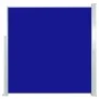 Toldo lateral retráctil 140x300 cm azul de , Sombrillas - Ref: Foro24-45355, Precio: 89,72 €, Descuento: %