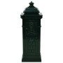 Buzón de columna de aluminio estilo vintage inoxidable verde de vidaXL, Buzones de correo - Ref: Foro24-43890, Precio: 325,60...