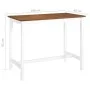 Solid wood bar table 108x60x91 cm by vidaXL, Kitchen and dining tables - Ref: Foro24-245548, Price: 127,73 €, Discount: %