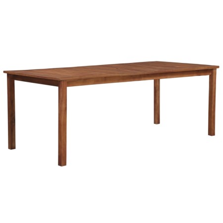 Mesa de jardín madera maciza de acacia 200x100x74 cm de vidaXL, Mesas de jardín - Ref: Foro24-44106, Precio: 285,73 €, Descue...