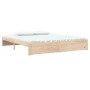 Estructura de cama madera maciza 180x200 cm de , Camas y somieres - Ref: Foro24-814964, Precio: 141,22 €, Descuento: %