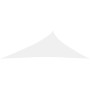 Toldo de vela triangular tela Oxford blanco 3x4x5 m de , Sombrillas - Ref: Foro24-135283, Precio: 23,24 €, Descuento: %