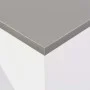 Bar table with white mobile shelf 138x39x110 cm by , Kitchen and dining tables - Ref: Foro24-280226, Price: 118,23 €, Discoun...