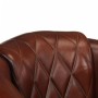 Sillón butaca de cuero auténtico marrón de , Sillones - Ref: Foro24-359638, Precio: 274,44 €, Descuento: %