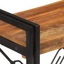 Estantería de 3 niveles de madera maciza reciclada 60x30x80 cm en Librerías y estanterías | Comprar online en Foru.es