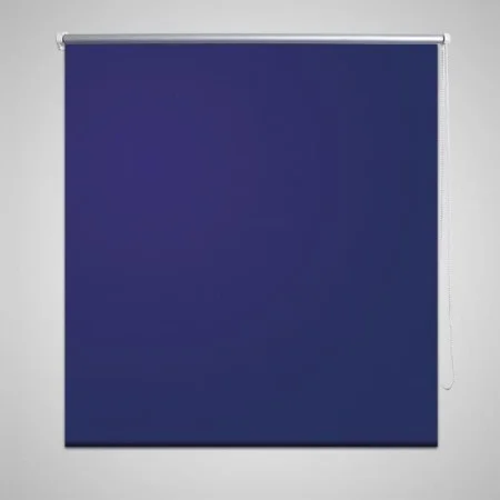 Persiana estor opaco enrollable azul marino 80x230 cm de , Persianas y estores - Ref: Foro24-240149, Precio: 24,41 €, Descuen...