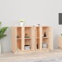 Aparador de madera maciza de pino 120x35x80 cm de , Aparadores - Ref: Foro24-814494, Precio: 181,60 €, Descuento: %