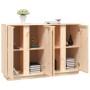 Aparador de madera maciza de pino 120x35x80 cm de , Aparadores - Ref: Foro24-814494, Precio: 181,60 €, Descuento: %