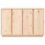Aparador de madera maciza de pino 120x35x80 cm de , Aparadores - Ref: Foro24-814494, Precio: 181,60 €, Descuento: %