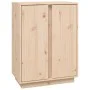 Sideboard aus massivem Kiefernholz, 60 x 35 x 80 cm von , Sideboards - Ref: Foro24-814489, Preis: 76,88 €, Rabatt: %