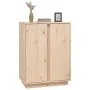 Sideboard aus massivem Kiefernholz, 60 x 35 x 80 cm von , Sideboards - Ref: Foro24-814489, Preis: 76,88 €, Rabatt: %