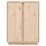 Aparador de madera maciza de pino 60x35x80 cm de , Aparadores - Ref: Foro24-814489, Precio: 80,24 €, Descuento: %