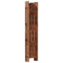 Biombo 5 paneles tallado a mano madera mango marrón 200x165 cm de , Divisores de ambientes - Ref: Foro24-285326, Precio: 314,...