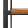 Sillas de jardín apilables 2 uds madera maciza acacia y metal de , Sillas de jardín - Ref: Foro24-362014, Precio: 165,44 €, D...