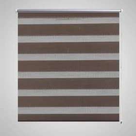 Persiana Cebra 90 x 150 cm Café de , Persianas y estores - Ref: Foro24-240209, Precio: 29,35 €, Descuento: %