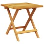 Tumbonas con mesa 2 unidades madera maciza de acacia en Tumbonas | Comprar online en Foru.es