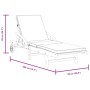 Tumbonas con cojines 2 uds madera maciza de acacia 200x68x83 cm en Tumbonas | Comprar online en Foru.es