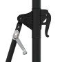 Sombrilla de pared con LEDs y poste de metal 300 cm azul de , Sombrillas - Ref: Foro24-312529, Precio: 120,82 €, Descuento: %