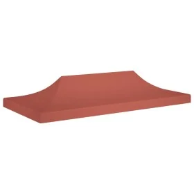 Terracotta celebration tent roof 6x3 m 270 g/m² by , Covers for tents and gazebos - Ref: Foro24-315333, Price: 53,46 €, Disco...