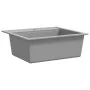 Fregadero de cocina de granito con un seno gris de vidaXL, Fregaderos - Ref: Foro24-142955, Precio: 164,80 €, Descuento: %