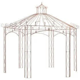 Pérgola de jardín marrón antiguo 4 m hierro de , Carpas y cenadores - Ref: Foro24-45439, Precio: 776,30 €, Descuento: %
