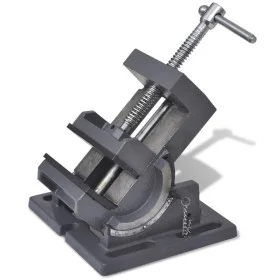 Tornillo de banco inclinable manual 110 mm by , Clamps and screws - Ref: Foro24-141313, Price: 85,99 €, Discount: %