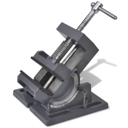 Tornillo de banco inclinable manual 110 mm de , Abrazaderas y tornillos - Ref: Foro24-141313, Precio: 85,99 €, Descuento: %