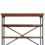 Aparador de estantes madera maciza reciclada 120x35x200cm de , Aparadores - Ref: Foro24-244946, Precio: 858,97 €, Descuento: %