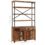 Aparador de estantes madera maciza reciclada 120x35x200cm de , Aparadores - Ref: Foro24-244946, Precio: 875,29 €, Descuento: %