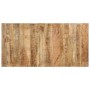 Mesa de comedor de madera de mango rugosa 160x80x76 cm de , Mesas de cocina y de comedor - Ref: Foro24-321974, Precio: 262,22...