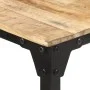 Mesa de comedor de madera de mango rugosa 160x80x76 cm de , Mesas de cocina y de comedor - Ref: Foro24-321974, Precio: 248,46...