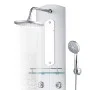 Panel de ducha plateado 25x43x120 cm de , Boquillas de chorro para bañeras y duchas - Ref: Foro24-142994, Precio: 201,32 €, D...