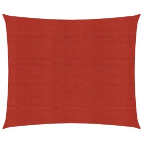 Toldo de vela rojo HDPE 160 g/m² 6x6 m de , Sombrillas - Ref: Foro24-311609, Precio: 71,45 €, Descuento: %