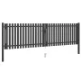 Anthrazitgraues Gartenzauntor aus Stahl 4x1,25 cm von , Gartentore - Ref: Foro24-146333, Preis: 383,19 €, Rabatt: %