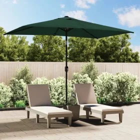 Sombrilla rectangular verde 200x300 cm de , Sombrillas - Ref: Foro24-40771, Precio: 73,13 €, Descuento: %