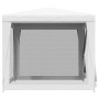 Carpa para celebraciones con 4 paredes de malla blanco 2,5x2,5m de , Carpas y cenadores - Ref: Foro24-48521, Precio: 78,69 €,...