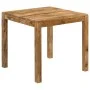 Mesa de comedor de madera maciza de mango 82x80x76 cm de , Mesas de cocina y de comedor - Ref: Foro24-246704, Precio: 168,11 ...