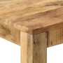 Mesa de comedor de madera maciza de mango 82x80x76 cm de , Mesas de cocina y de comedor - Ref: Foro24-246704, Precio: 187,22 ...