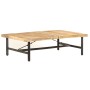 Mesa de centro de madera maciza de mango 142x90x42 cm en Mesas de centro | Comprar online en Foru.es